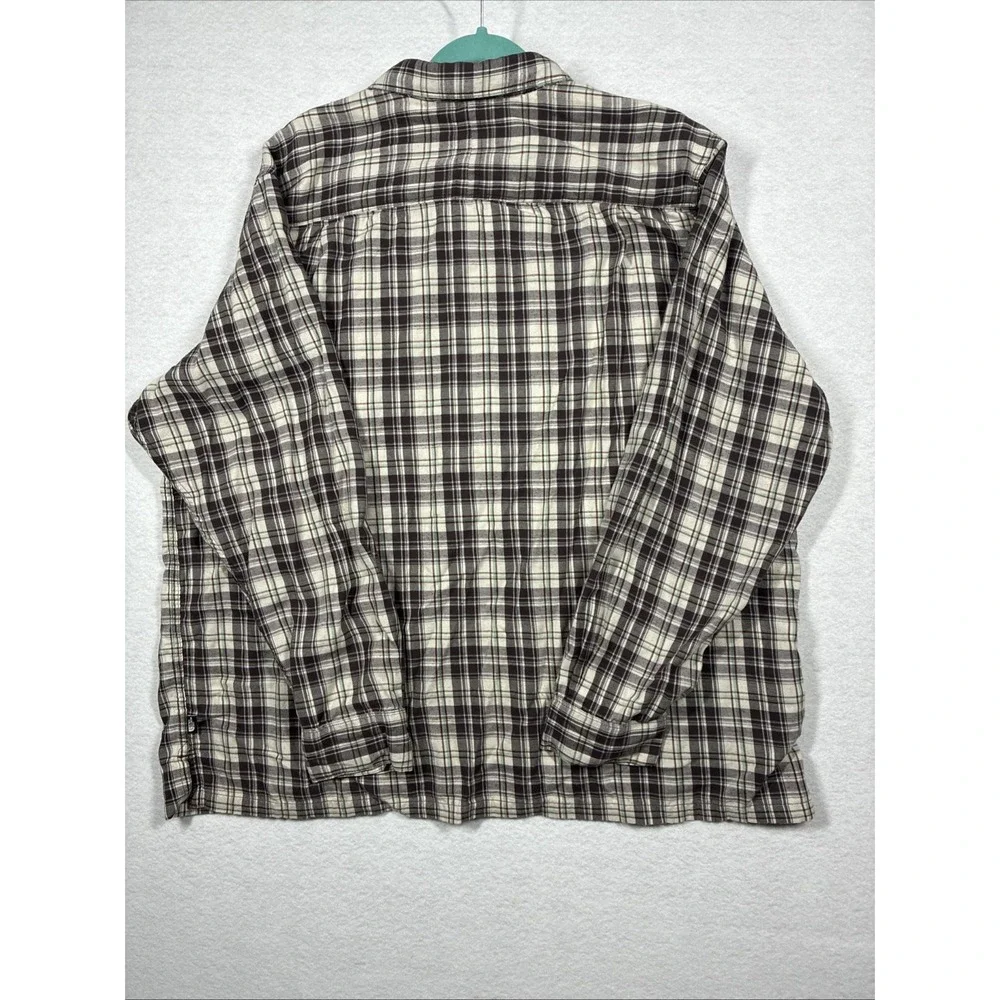North Face Plaid Flannel Explore Fund Hiking Long Sleeve Cabincore Mens‎ 2XL